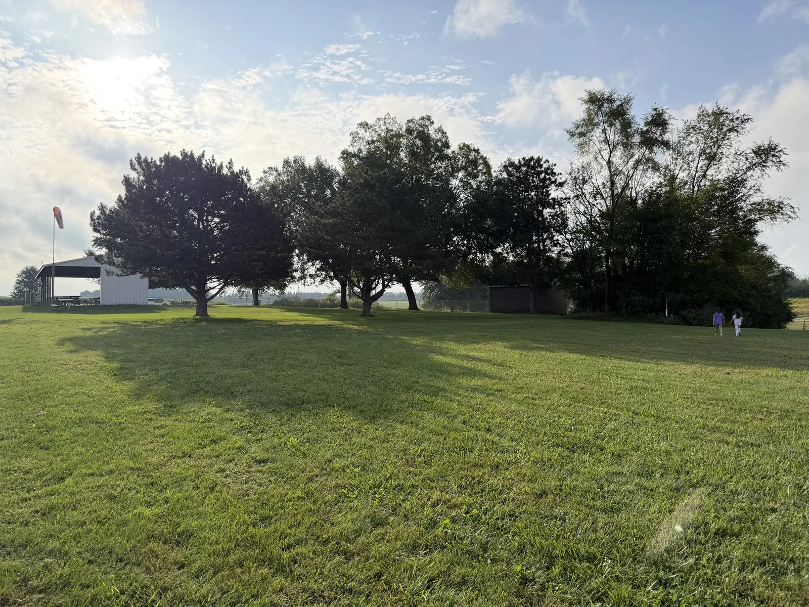 Looking for the medallion at the Dirksen Park RC field